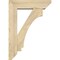 Ekena Millwork Imperial Slat Rough Sawn Bracket w/ Offset Brace, Douglas Fir, 6"W x 20"D x 28"H BKT0604X20X28IMP06RDF - alternate 4